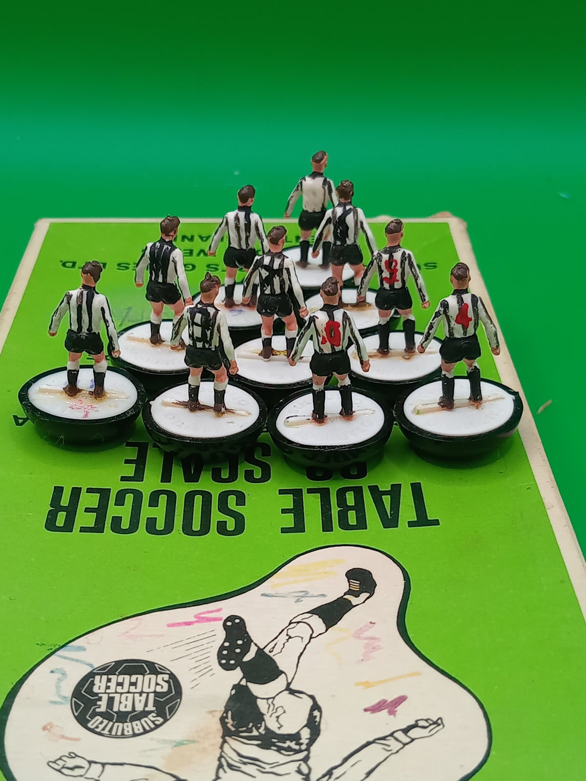Subbuteo squadra hw Newcastle ref. 8