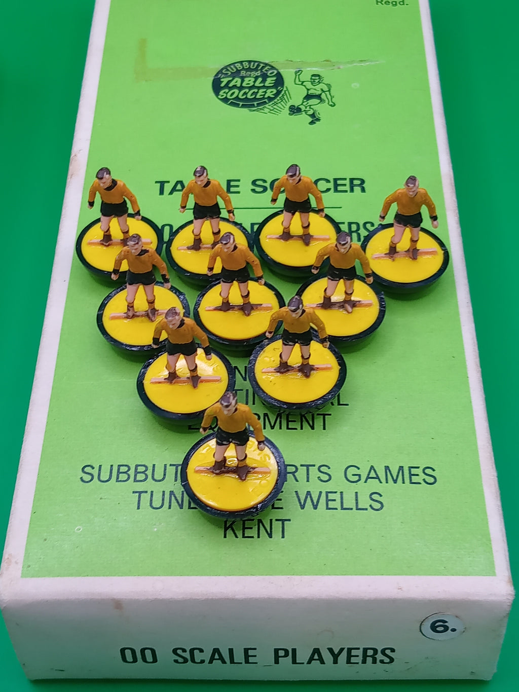 Subbuteo squadra hw Borussia Dortmund ref. 6