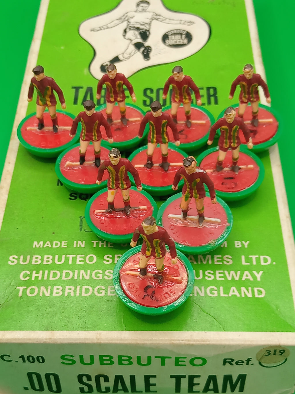 Subbuteo squadra hw Galles ref. 319