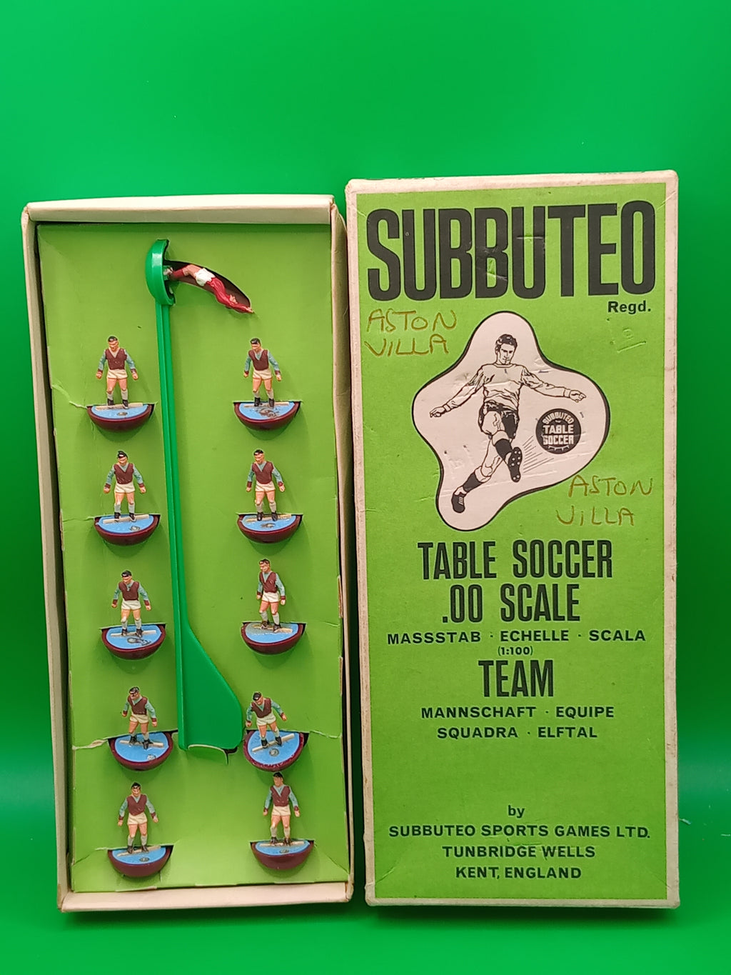 Subbuteo squadra hw Aston Villa ref. 74