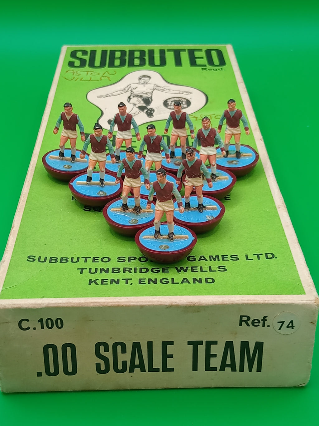 Subbuteo squadra hw Aston Villa ref. 74