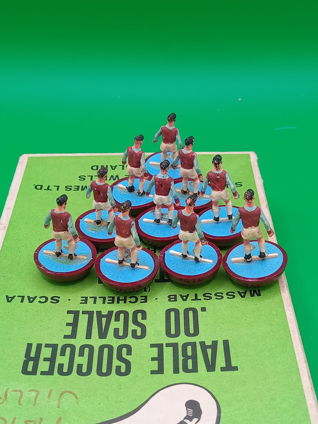 Subbuteo squadra hw Aston Villa ref. 74