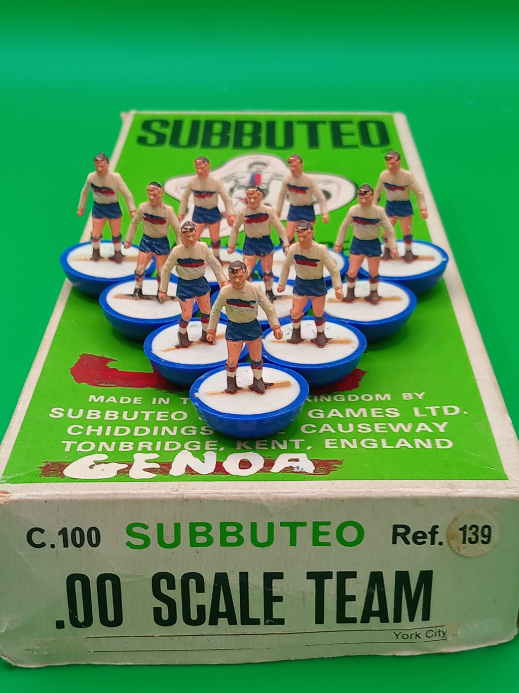Subbuteo squadra hw Lione ref. 139