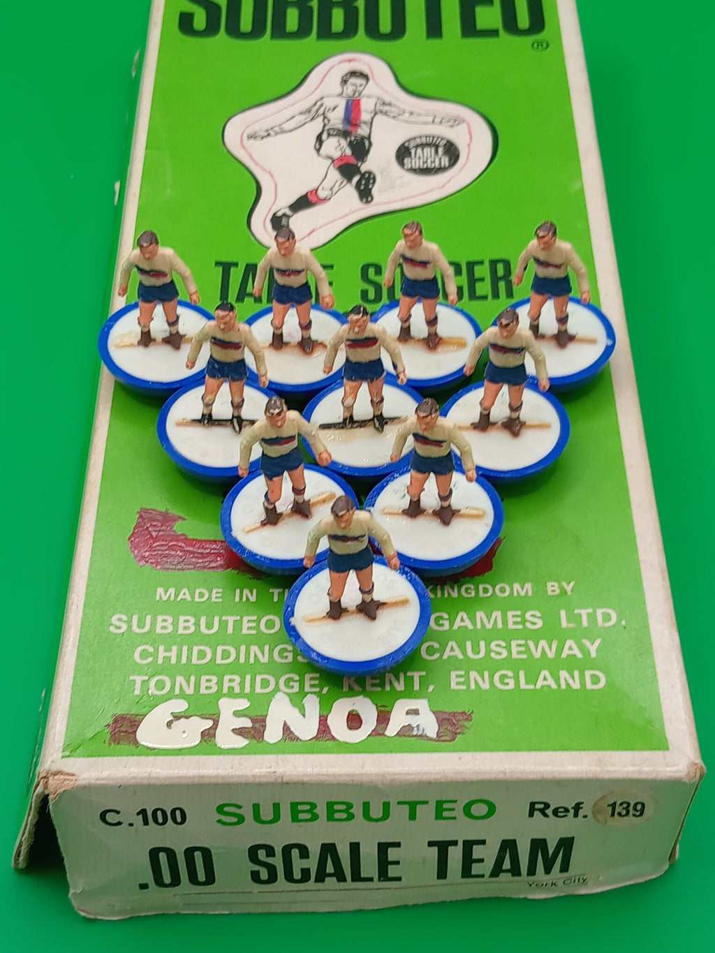 Subbuteo squadra hw Lione ref. 139