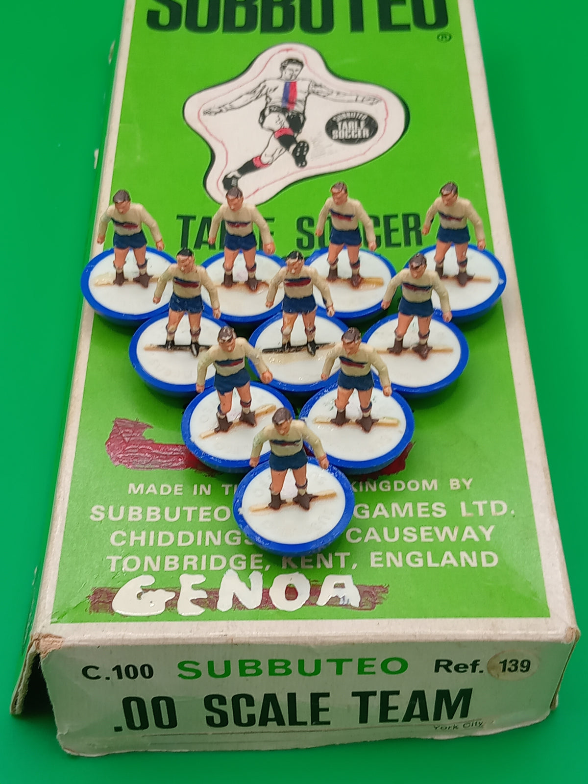 Subbuteo squadra hw Lione ref. 139