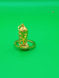 Subbuteo trofeo portachiavi Coppa del Mondo 3cm in metallo