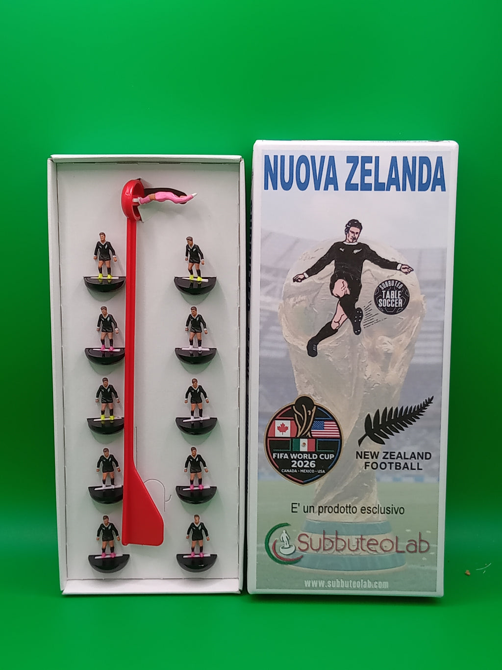 Subbuteolab collana mondiali 2026 Nuova Zelanda - dipinta a mano