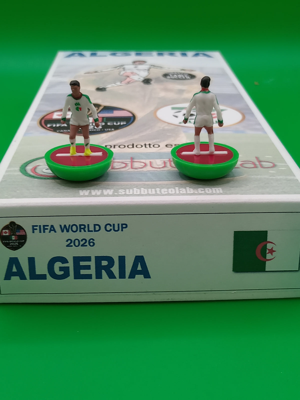 Subbuteolab collana mondiali 2026 Algeria - dipinta a mano