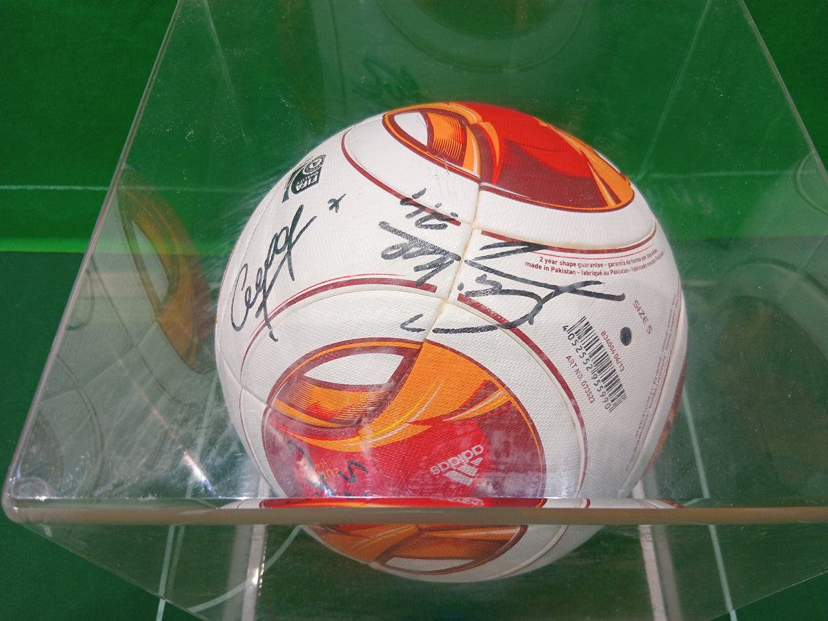PALLONE UFFICIALE NAPOLI SSC EUROPA LEAGUE - AUTOGRAFATO