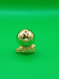 Subbuteo trofeo 'Pallone D'Oro' 3cm in metallo
