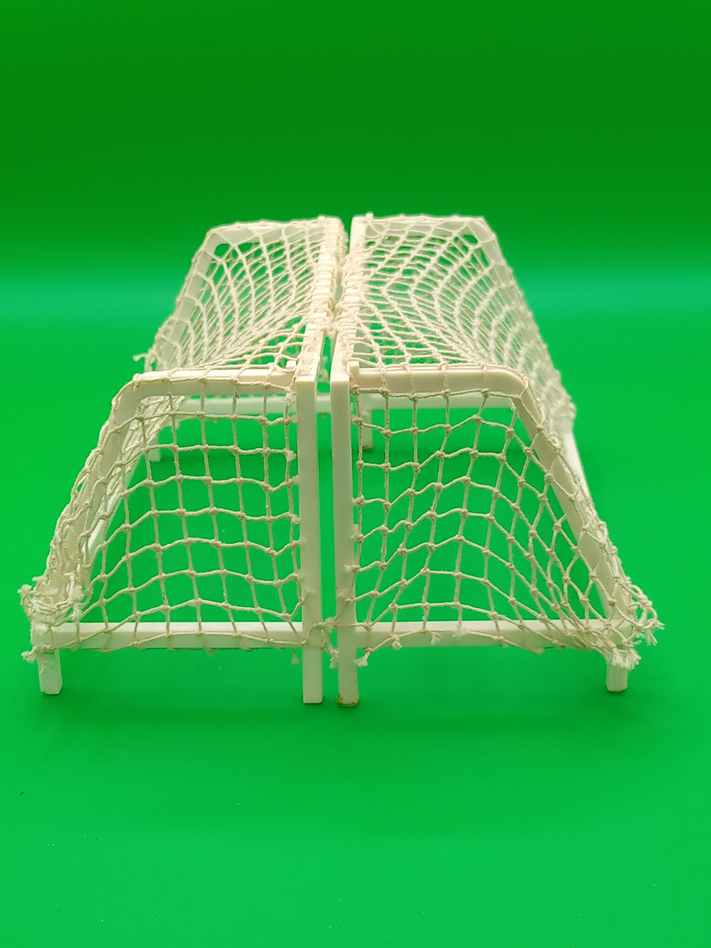 Subbuteo coppia porte standard originali - reti bianche