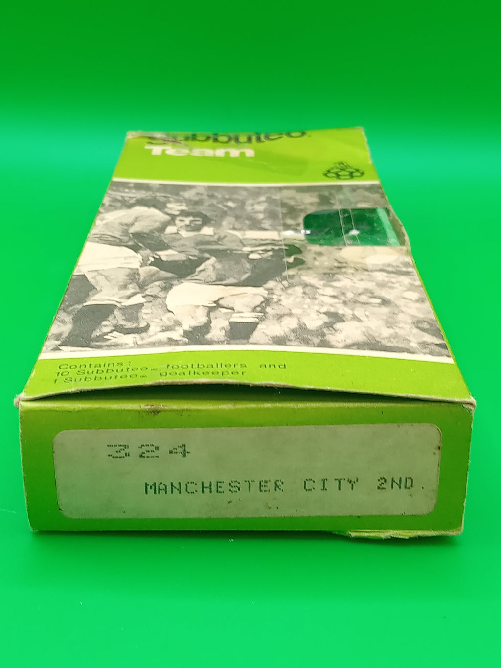 Subbuteo squadra lw Manchester City 2nd hp ref. 324