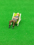 Subbuteo Cricket personaggio su sdraio - D