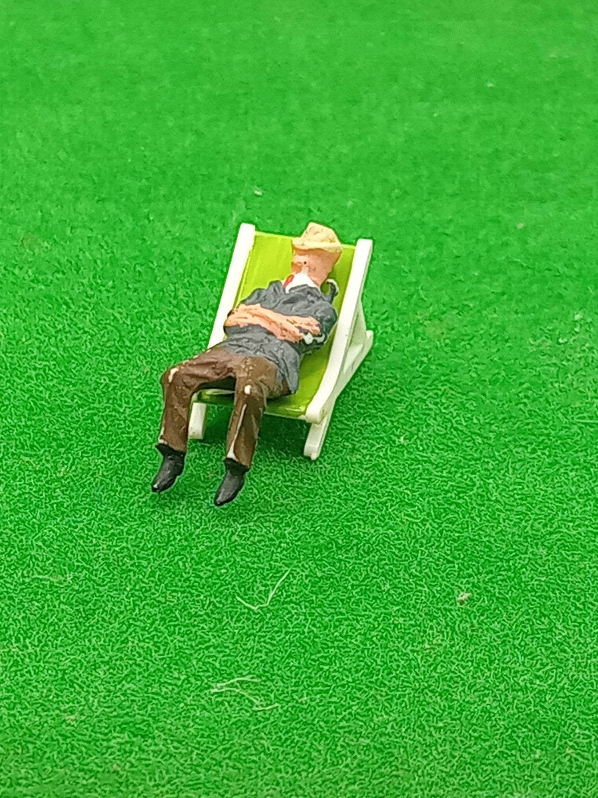 Subbuteo Cricket personaggio su sdraio - D