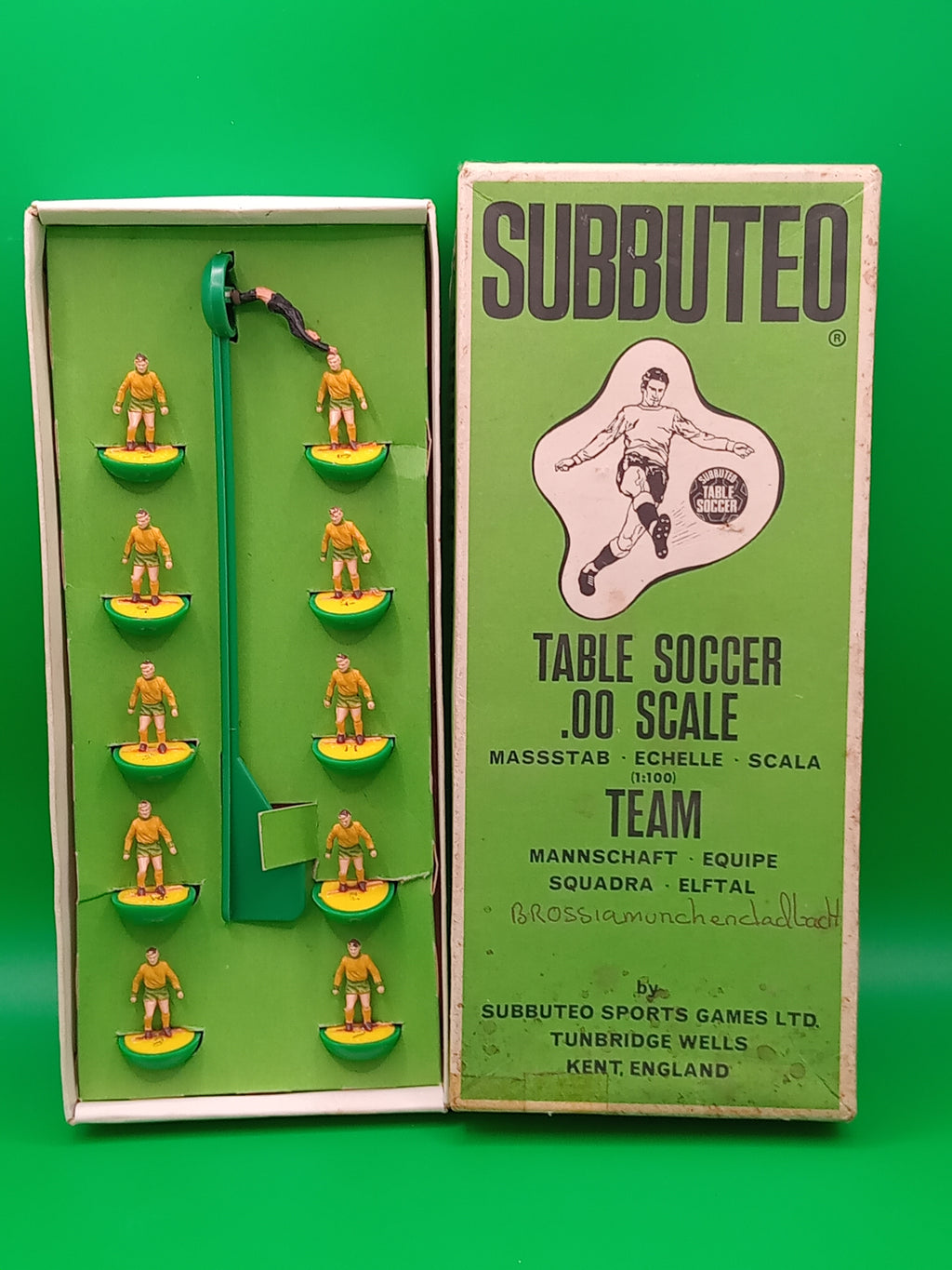 Subbuteo squadra hw Norwich ref. 028
