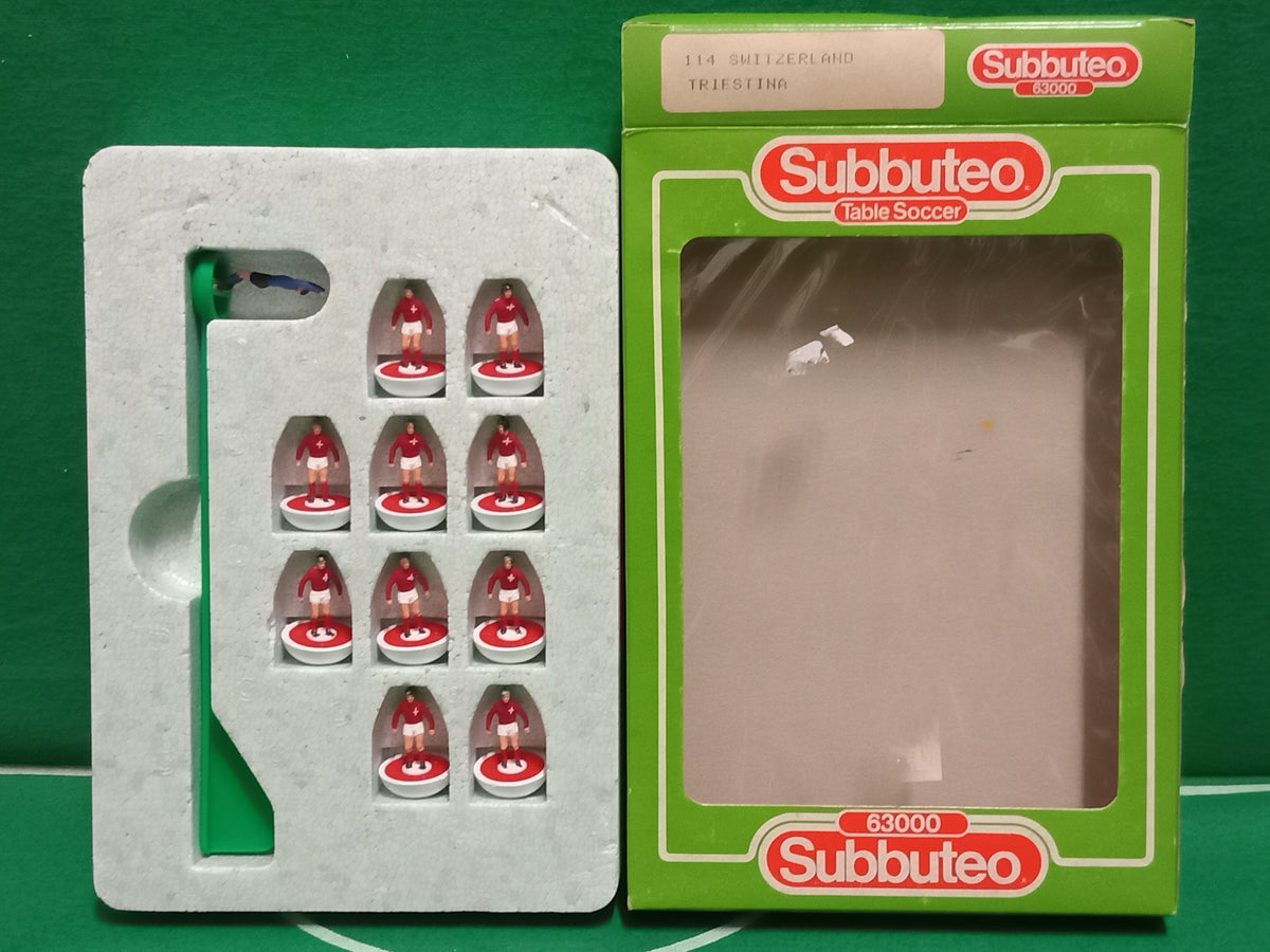 Subbuteo squadra lw Svizzera hp ref. 114