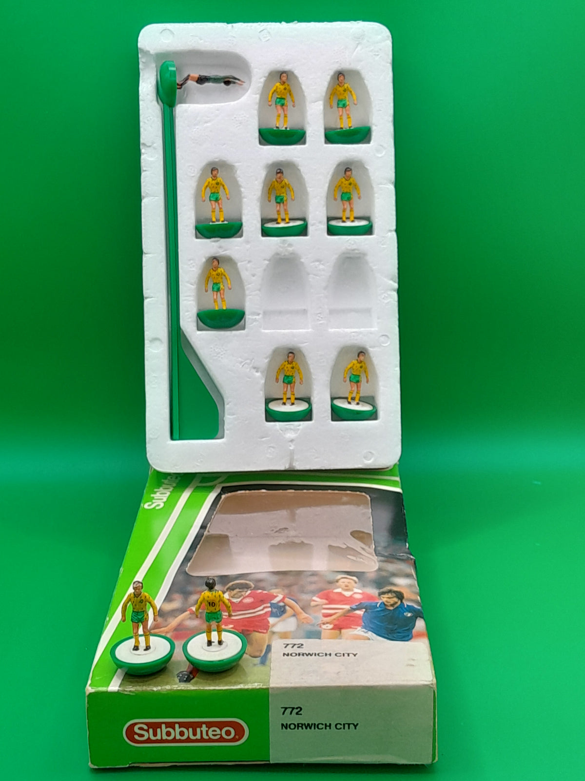 Subbuteo squadra lw Norwich ref. 772