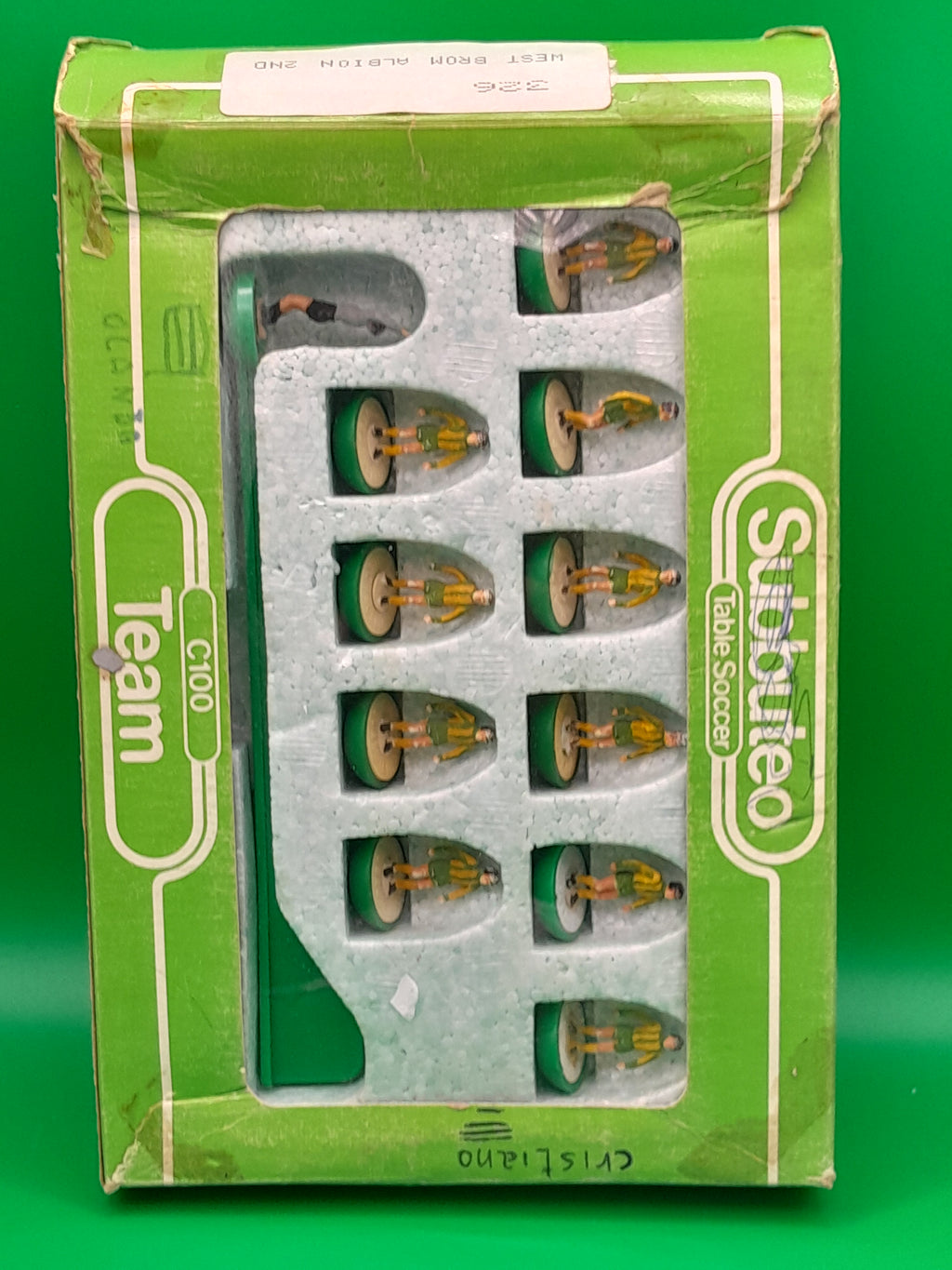 Subbuteo squadra lw West Bromwich Albion hp ref. 326