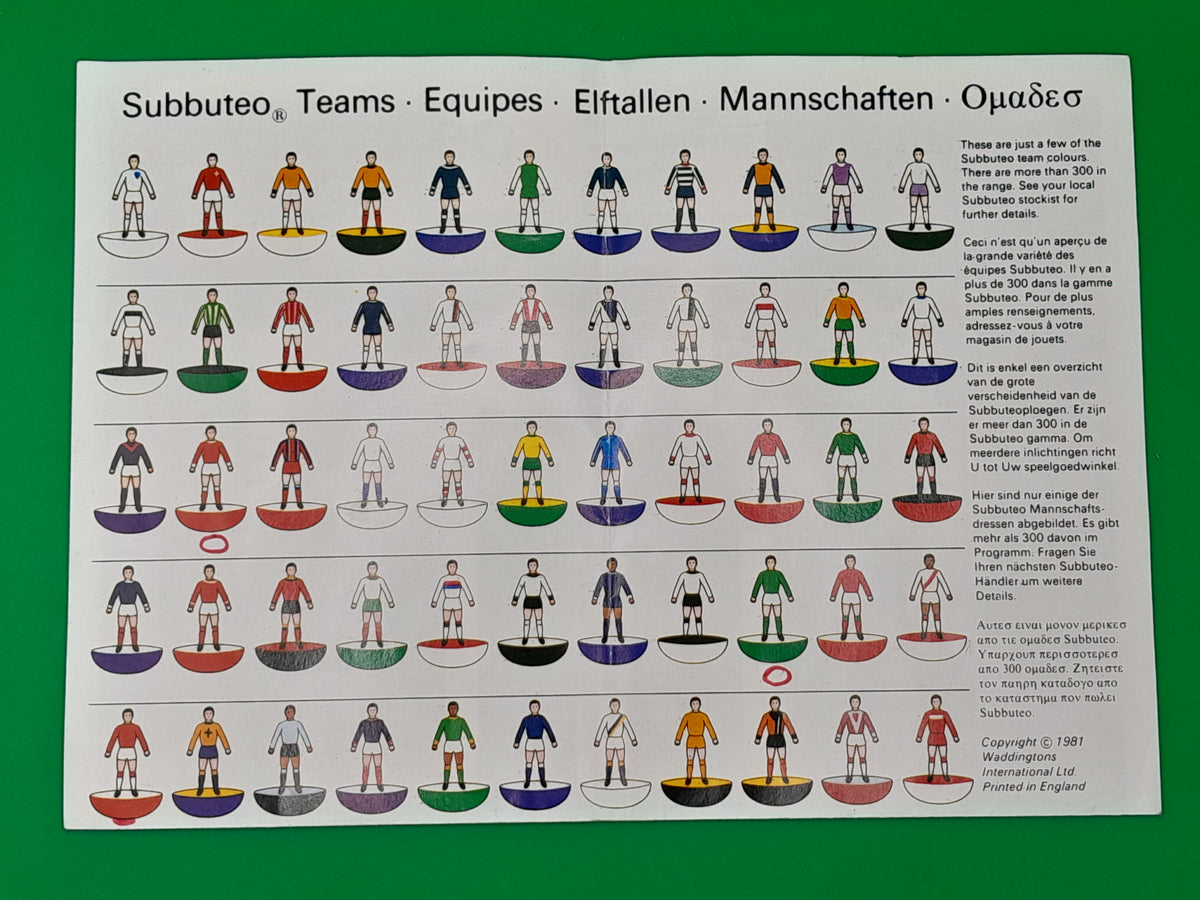 Pieghevole fotografico anni '80 - multilingue