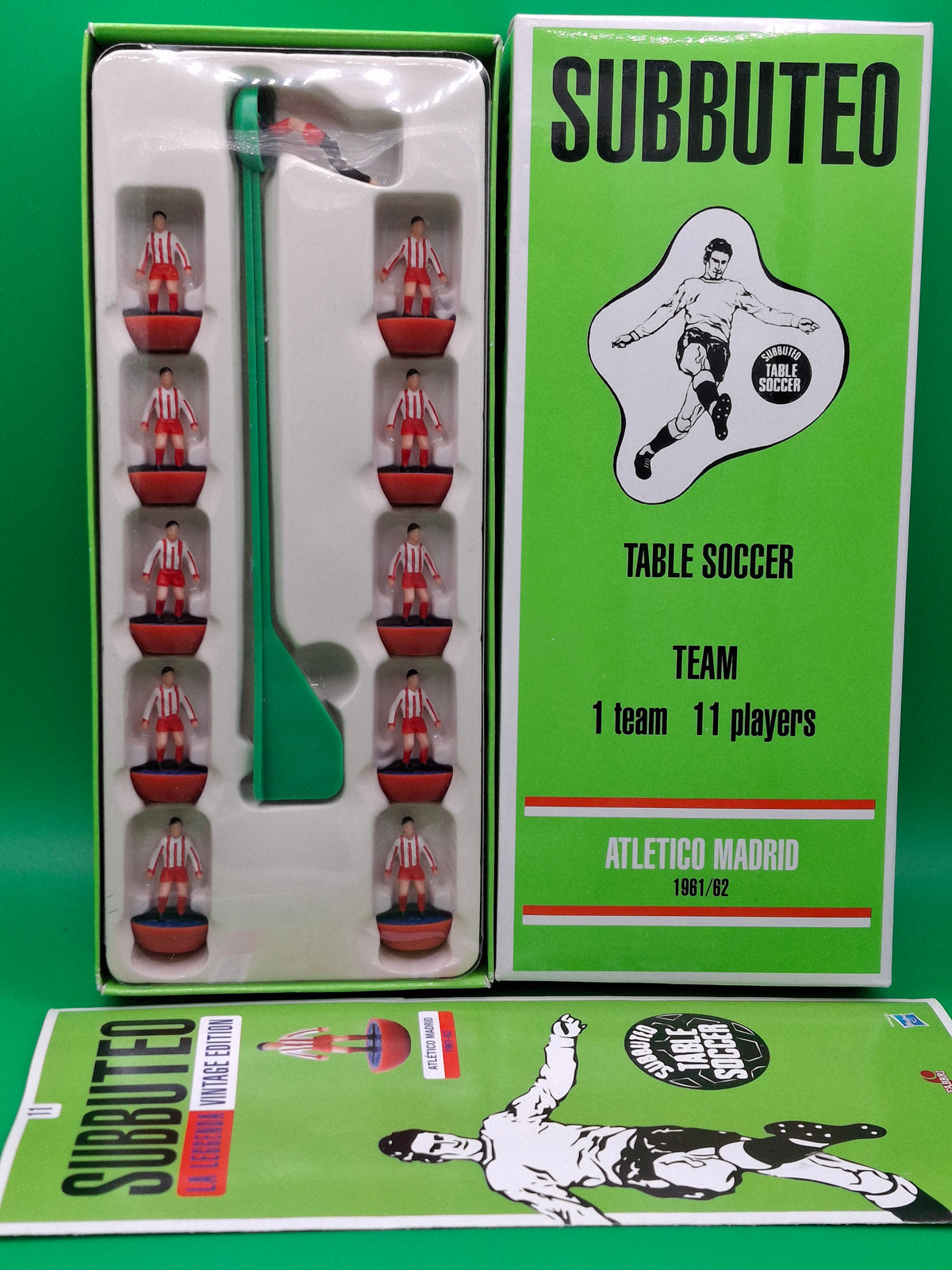 Subbuteo squadra hw 'serie La Leggenda Vintage Edition' Atletico Madrid 1961/62 - libretto
