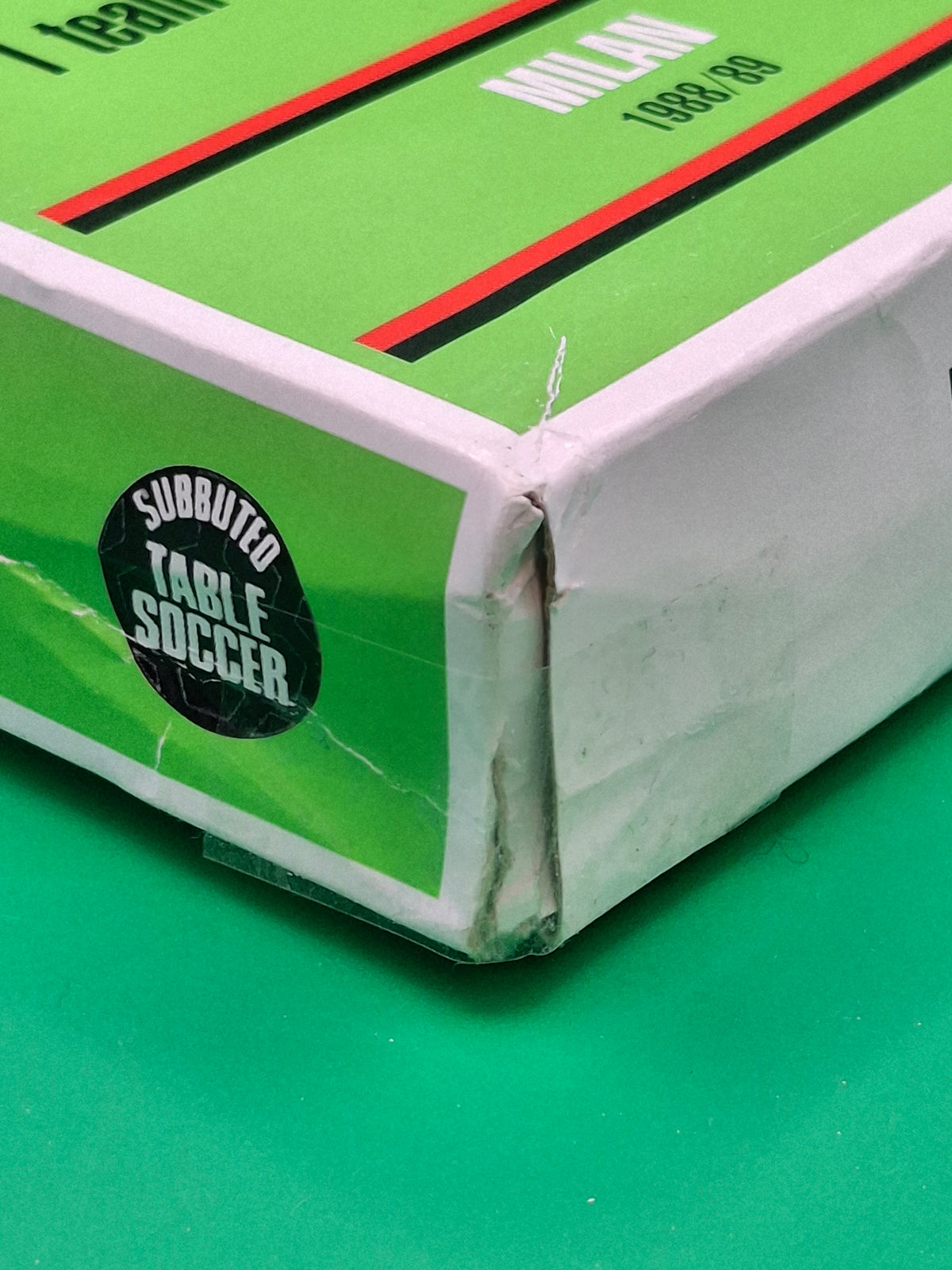 Subbuteo squadra hw 'serie La Leggenda Vintage Edition' Milan 1988/99 - libretto