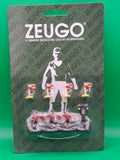 Zeugo terna arbitrale e bandierine - rosso