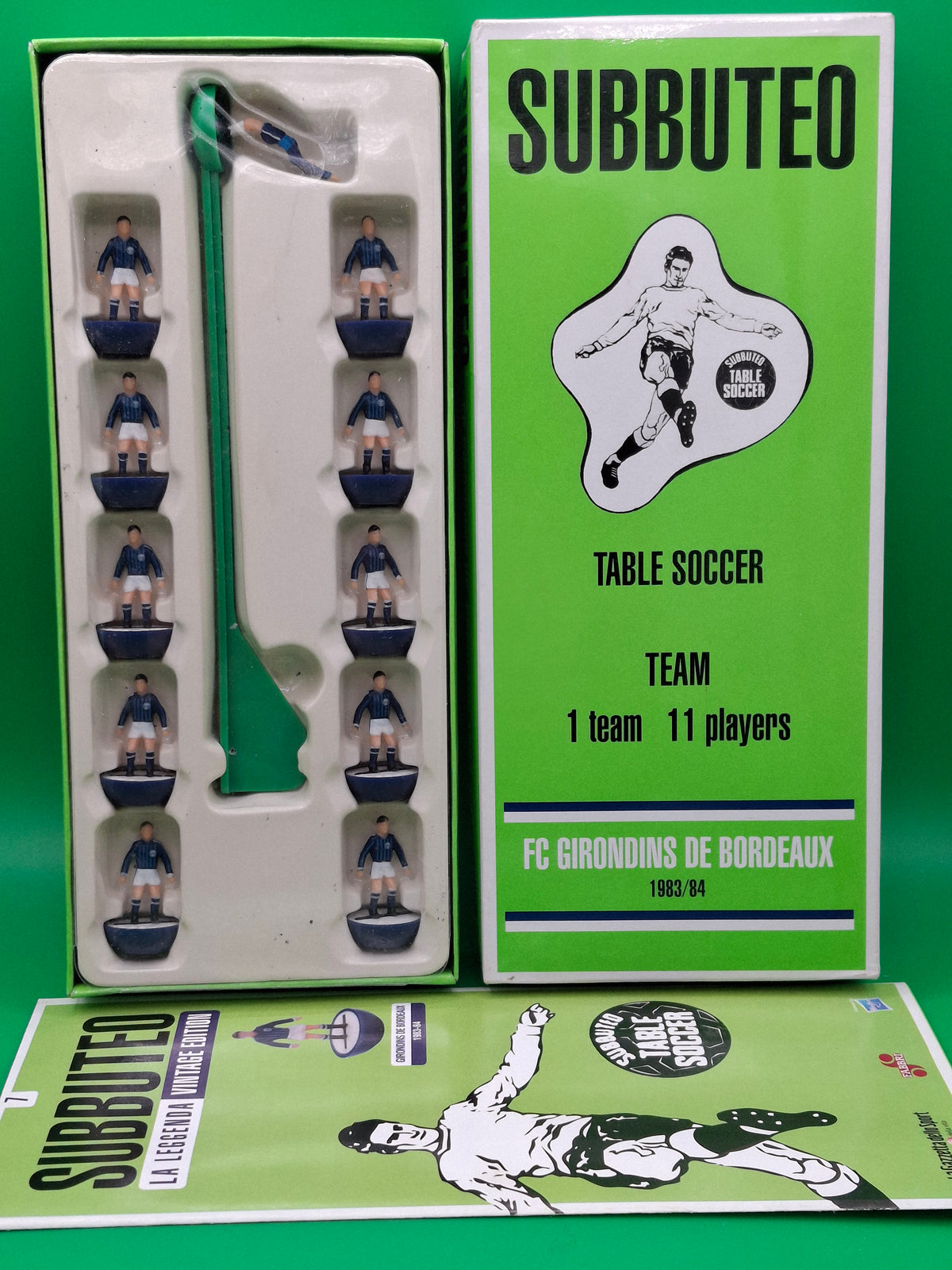 Subbuteo squadra hw 'serie La Leggenda Vintage Edition' Bordeaux 1983/84 - libretto