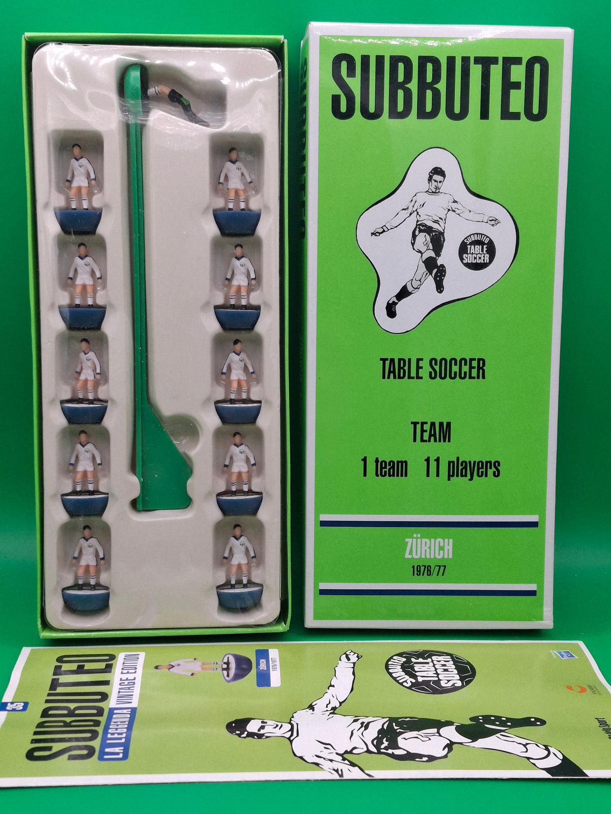 Subbuteo squadra hw 'serie La Leggenda Vintage Edition' Zurigo 1976/77 - libretto