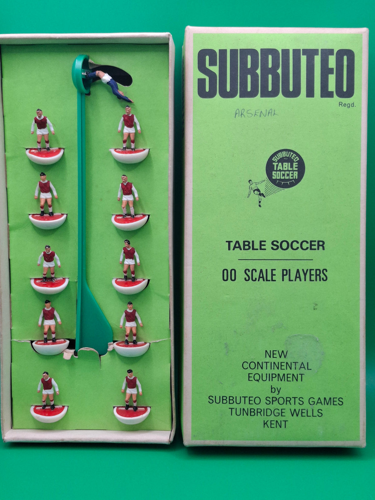 Subbuteo squadra hw Arsenal ref. 016