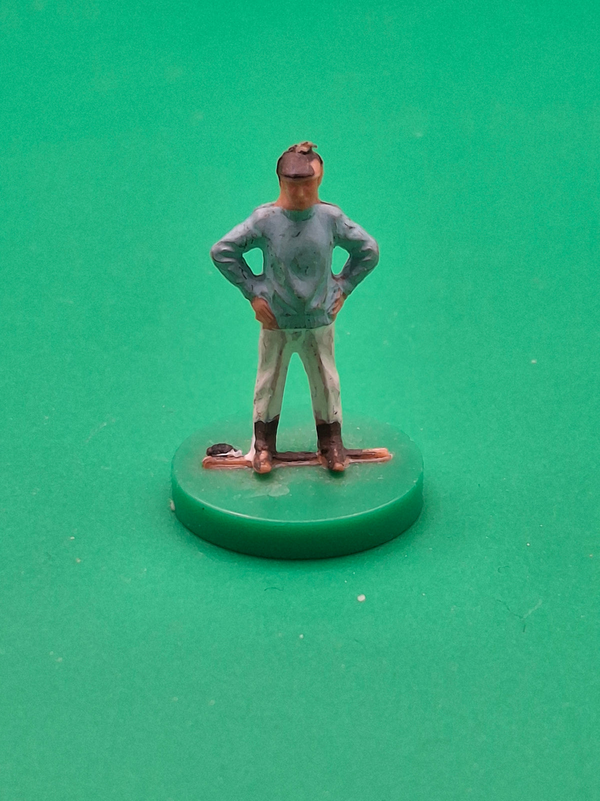 Subbuteo personaggio stadio manager - celeste