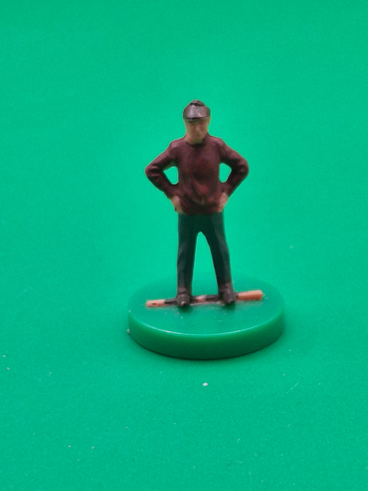 Subbuteo personaggio stadio manager - amaranto