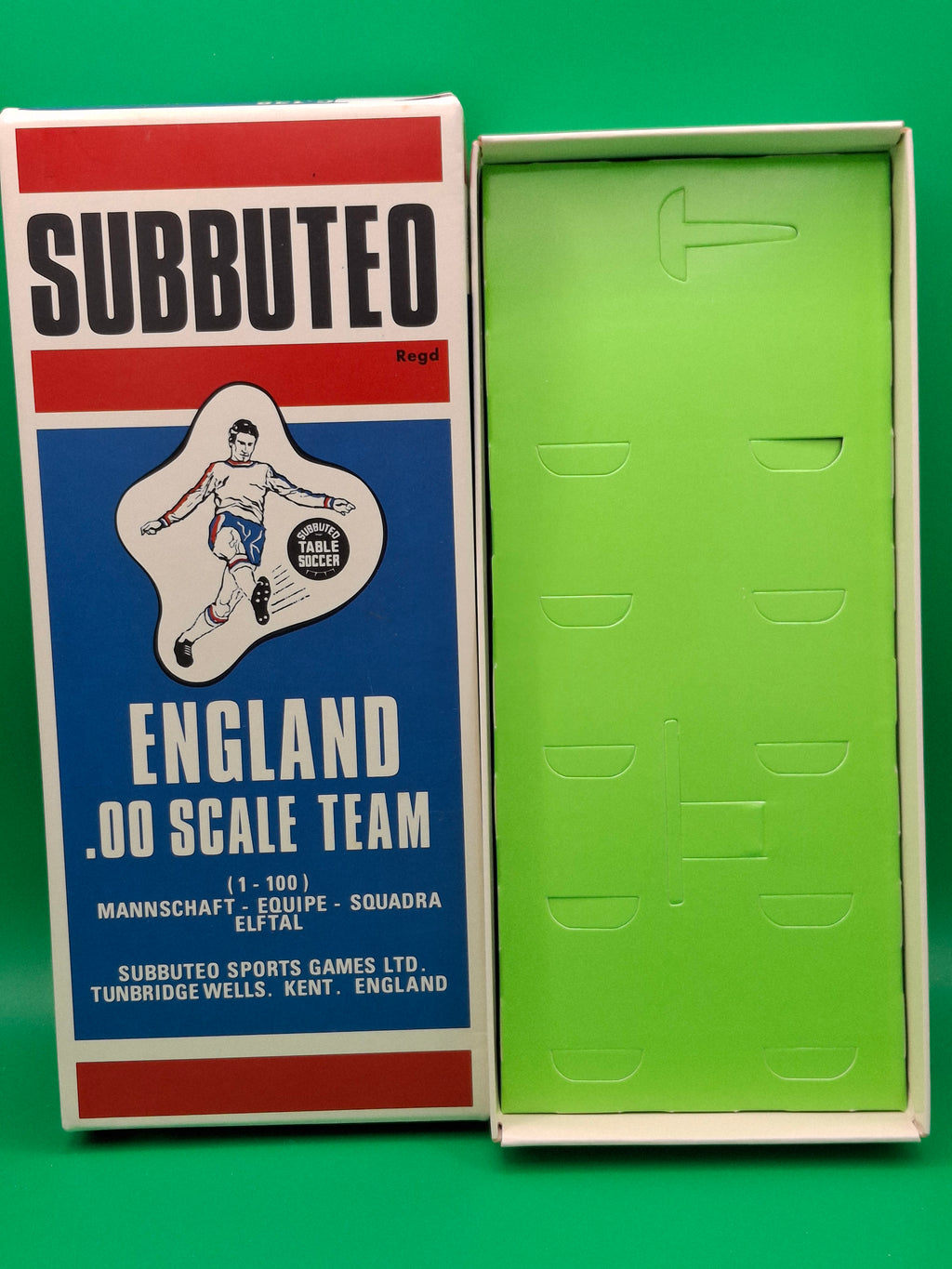 Subbuteo Box replica Inghilterra