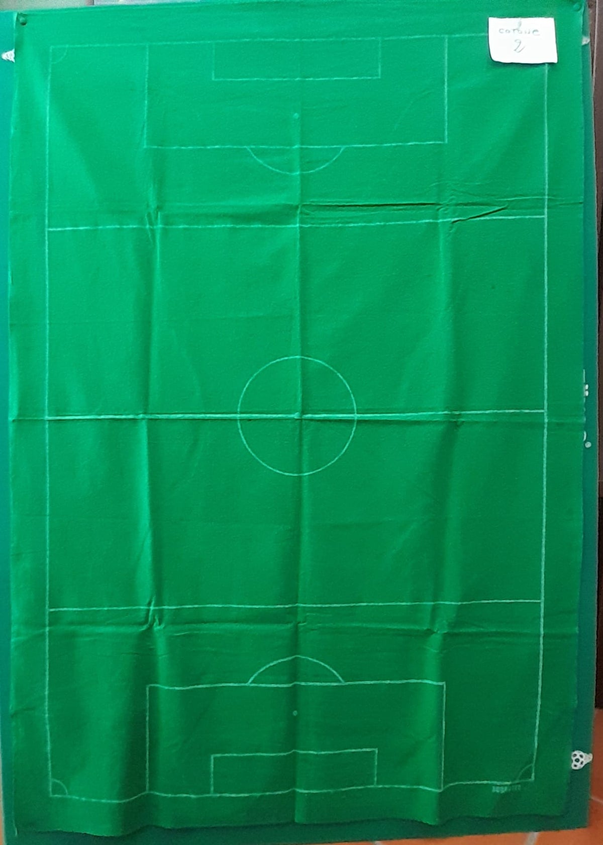 Subbuteo campo da gioco in cotone anni '60