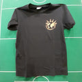 Subbuteolab T-shirt nero/gold in cotone
