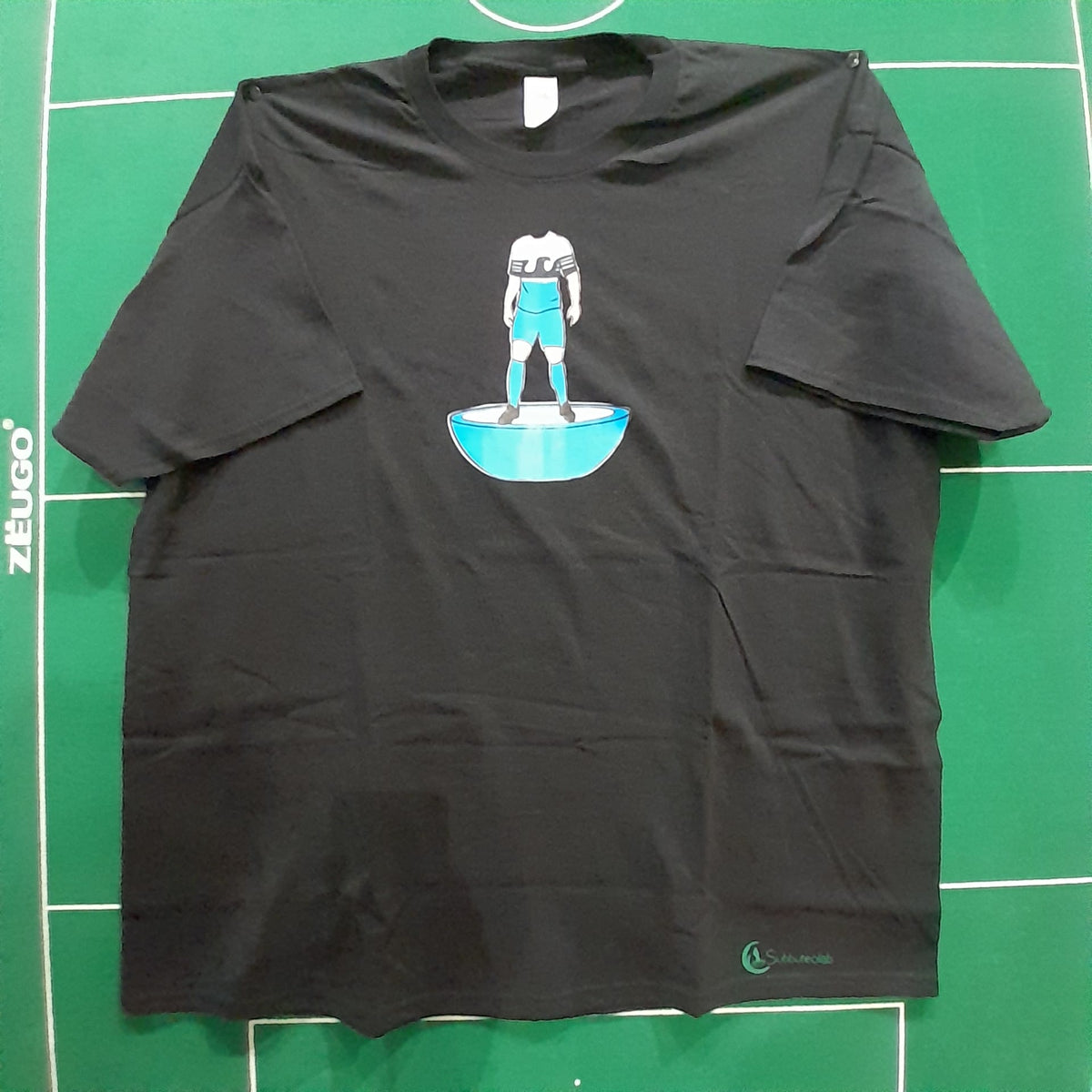 Subbuteolab T-shirt in cotone con miniatura squadre