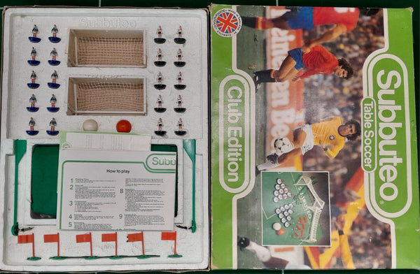 Subbuteo set box Club Edition anni '80