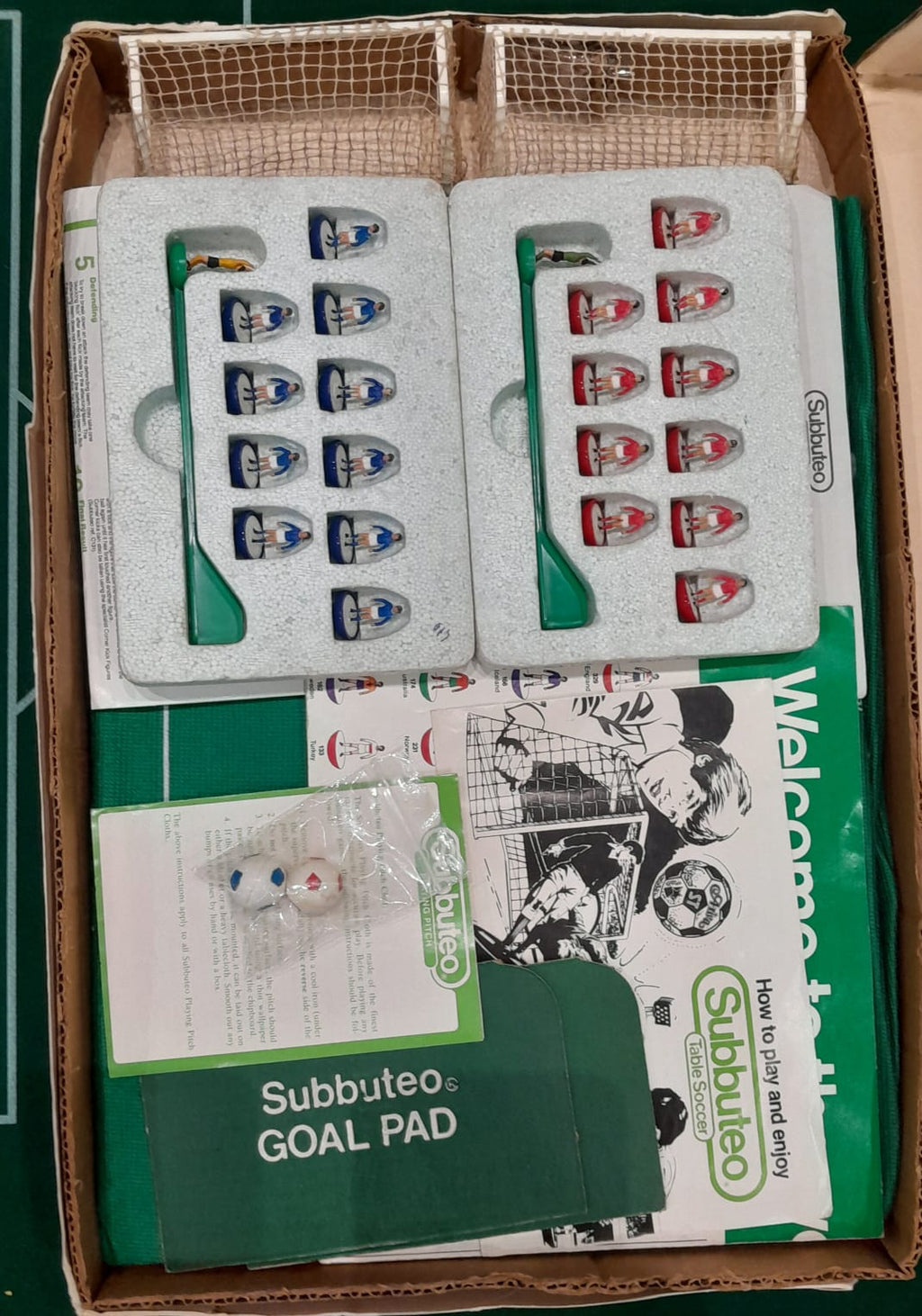 Subbuteo set box International Edition - edizione americana