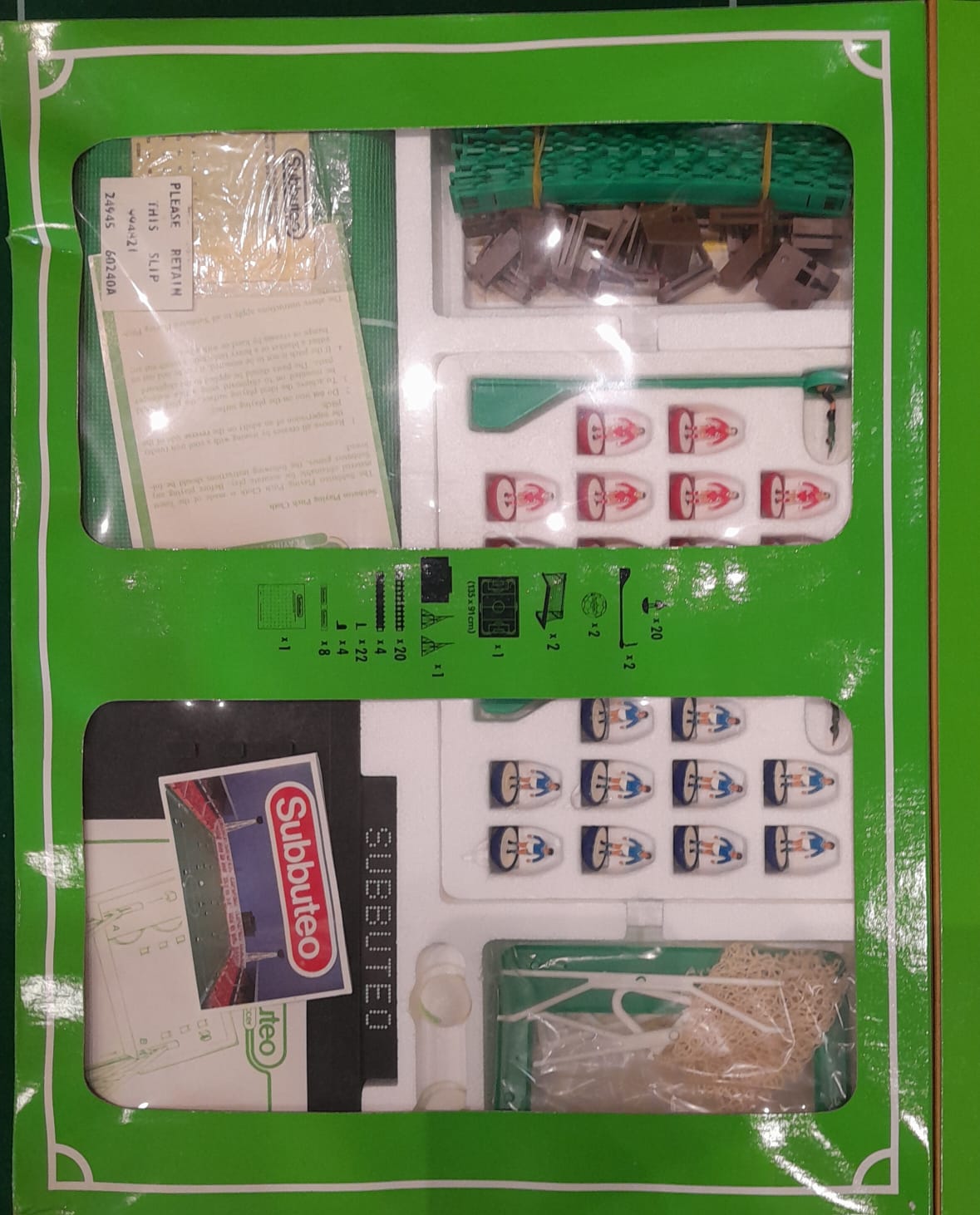 Subbuteo set box 60240