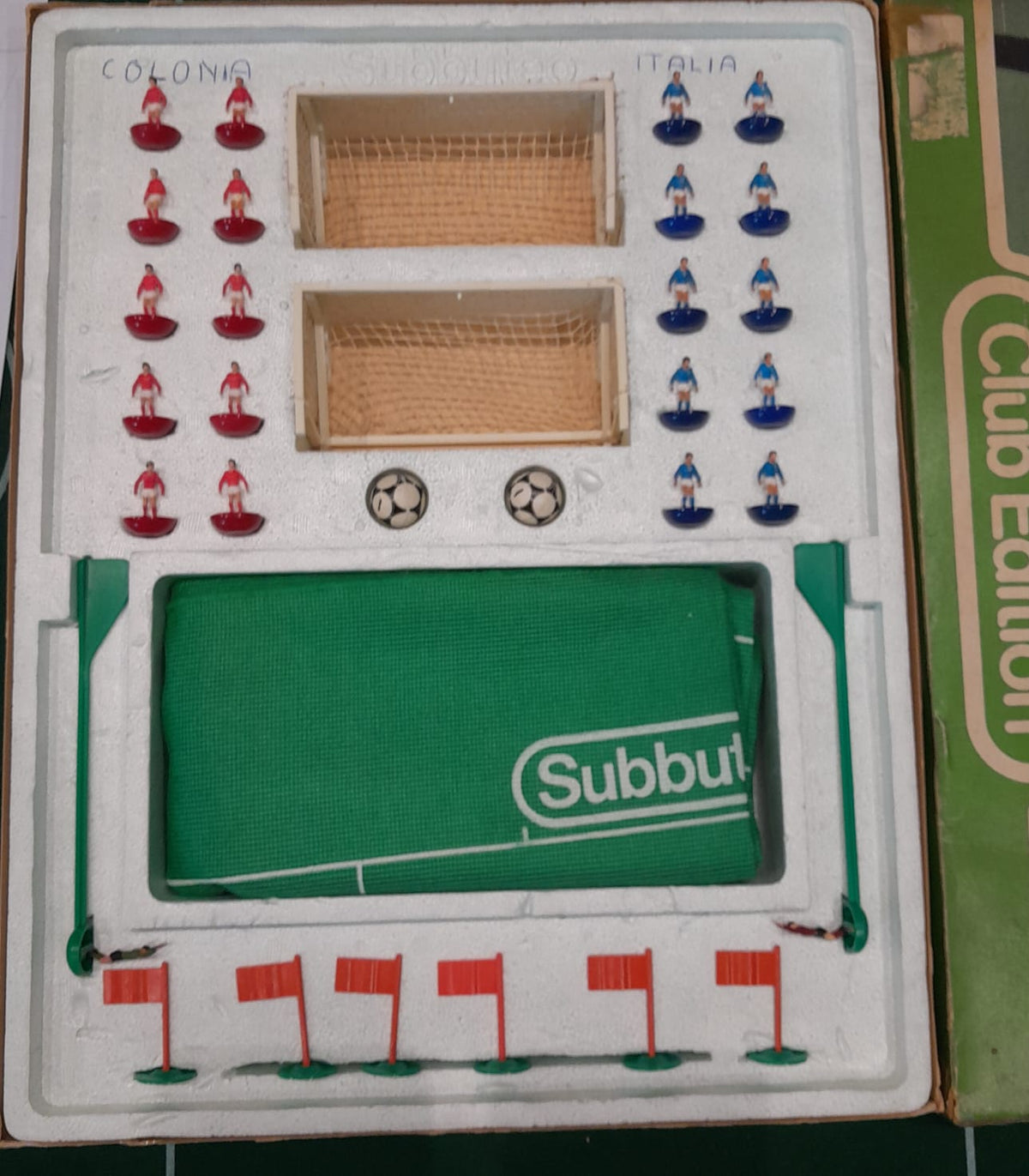 Subbuteo set box Club Edition anni '80