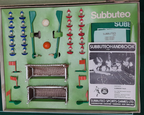 Subbuteo set box Club Edition fine anni '70 - miniature zombie