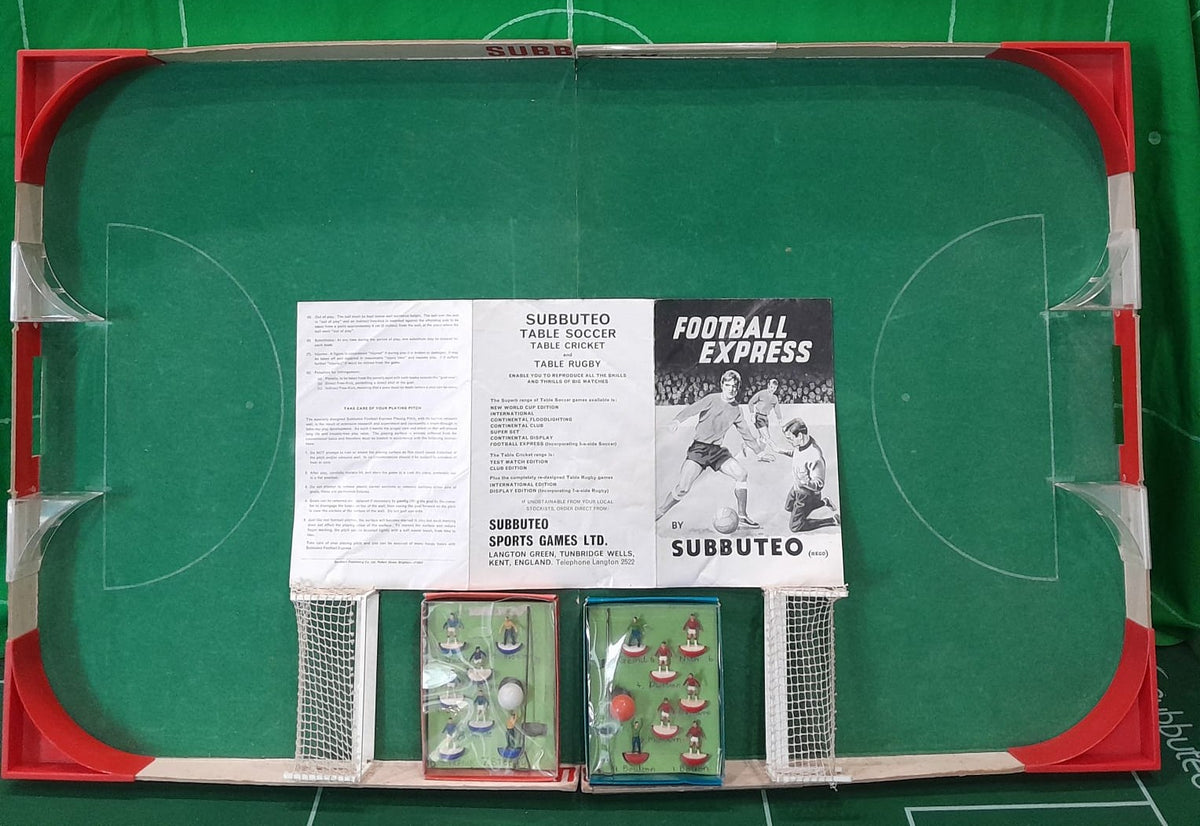 Subbuteo set box Football Express