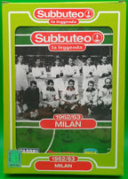 Subbuteo 'serie la leggenda lw' Milan 1962/63 con libretto