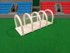 Subbuteolab linea stadio tunnel ingresso campo - colore bianco