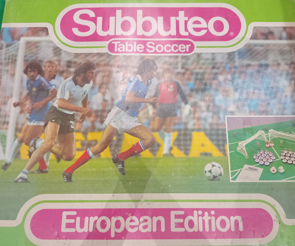 Subbuteo set box European Edition