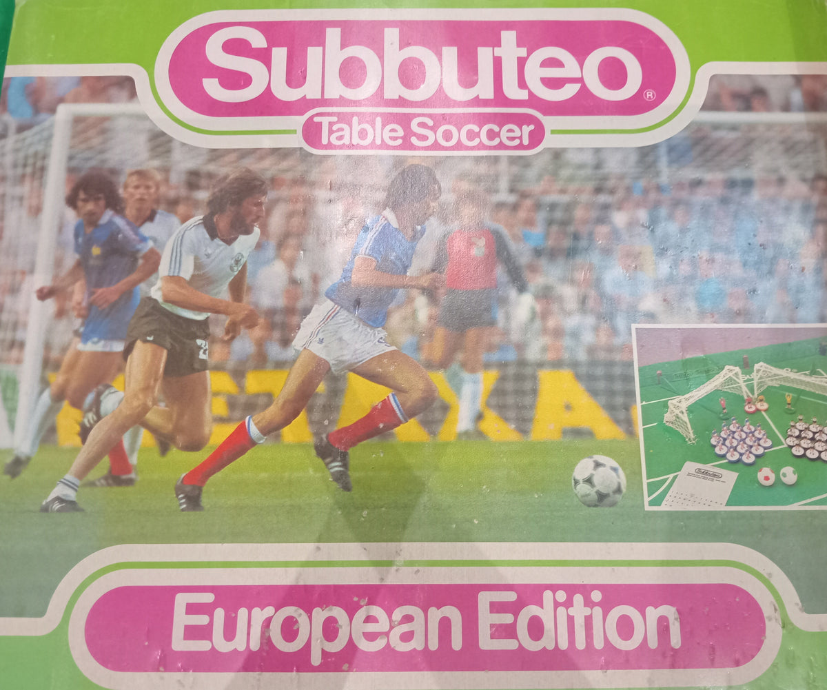 Subbuteo set box European Edition