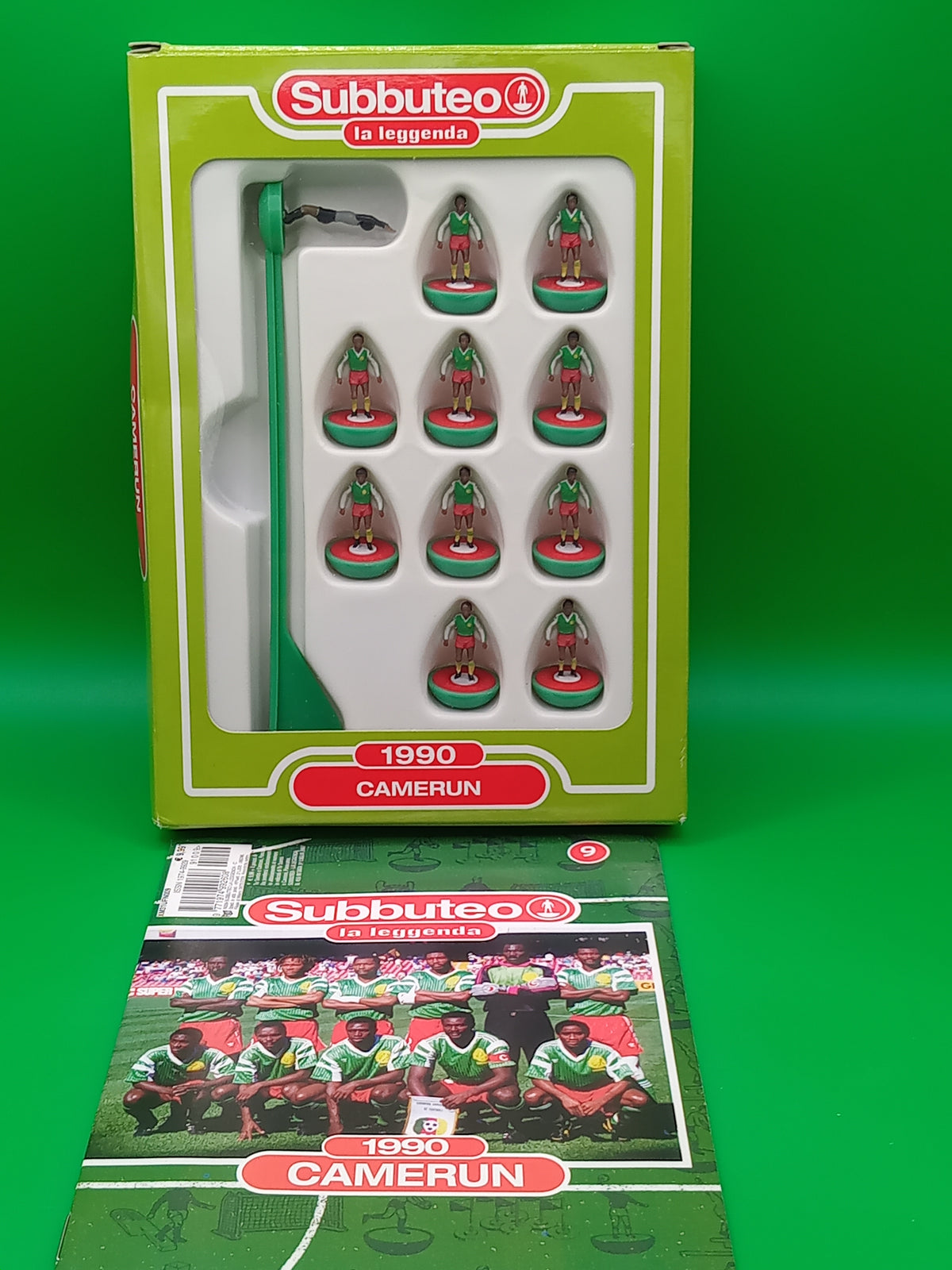 Subbuteo 'serie la leggenda lw' Camerun 1990 con libretto