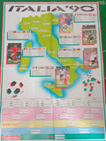 Subbuteo poster Italia '90 - lingua inglese