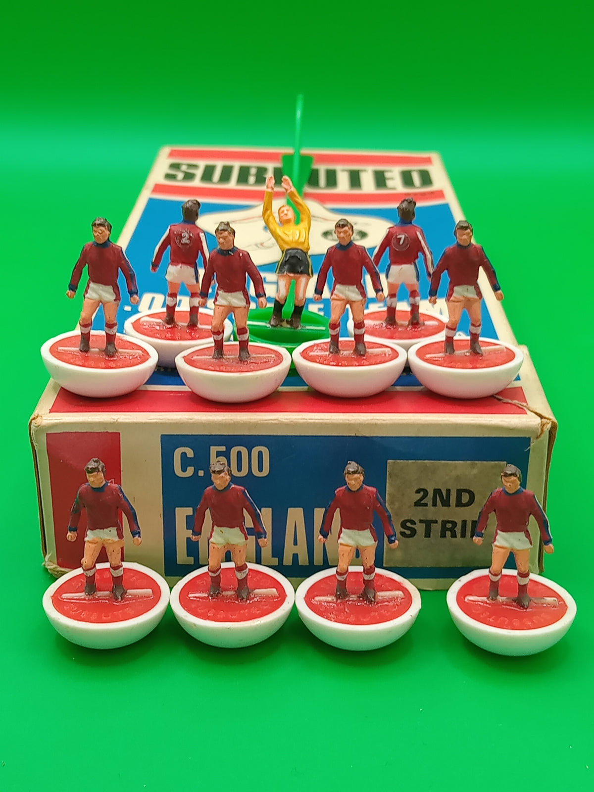 Subbuteo squadra hw Inghilterra 2nd ref 321 box C500