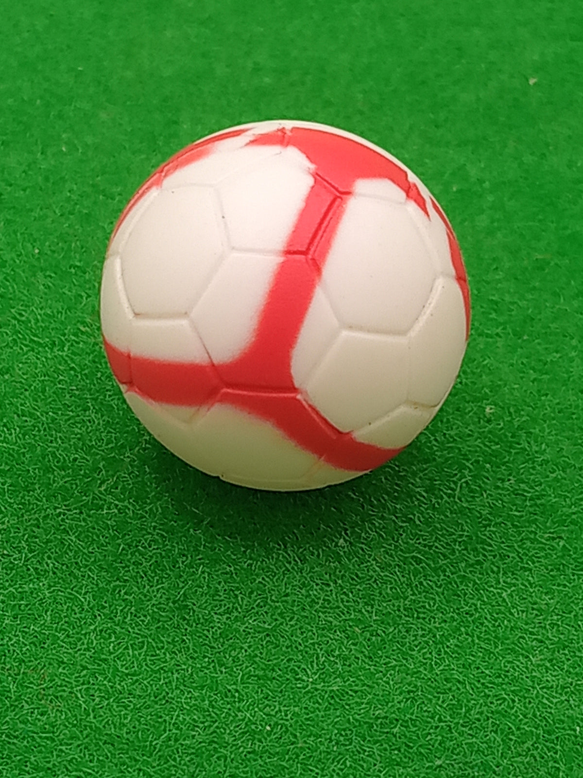 Subbuteo pallone standard Europa - bianco/rosso