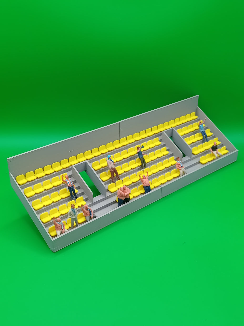 Subbuteolab linea stadio gradinata - seggiolina giallo